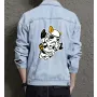 Men's Denim Jacket - Gift for Him - Stylish Outerwear - Christmas Present