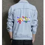 Mario Men's Denim Jacket - Gift for Him - Stylish Outerwear for Christmas - Graduation Present