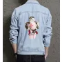 Men's Street Style Denim Jacket - Ideal Gift for College Student - Chest Pockets Style - Great for City Outings - Christmas Gift
