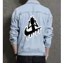 Morty Men's Street Style Denim Jacket - Ideal Gift for Husband - Relaxed Style Style - Great for School Wear - Anniversary Gift