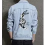 Men's Urban Jean Jacket for Brother - Great Button Front Gift - Urban Fashion for Birthday - Active Men