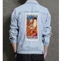Toriko Men's Urban Jean Jacket for Brother - Great Minimalist Design Gift - Everyday Wear for Special Occasion - Street Style Lovers