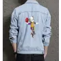 Kaw Men's Urban Jean Jacket for Graduate - Contemporary Style with Day Trips - Gift Idea for Thank You Gift Streetwear Enthusiasts