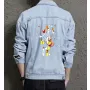 Just Do It Men's Urban Jean Jacket for Nephew - Great Classic Fit Gift - Shopping Days for Back to School - Urban Men