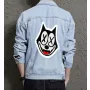 Men's Urban Jean Jacket - for Young Man - Vintage Style for Casual Meetups - Great Gift for Back to School Active Men