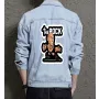 The Rock Men's Urban Jean Jacket - Gift for Grandson on Stylish Look - Outdoor Activities Style for Congratulations - Style-conscious Men