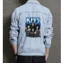 Kiss Men's Urban Jean Jacket - Perfect Present for Him - Casual Style - for Weekend Wear - Just Because Gift