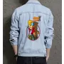 Metal Slug Denim Jacket for Men – Gift for Video Game Fans – Christmas Gift
