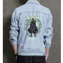 Monkey D.dragon Jean Jacket for Men – Gift for Anime Fans – Birthday Present