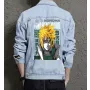Naruto Jean Jacket for Men – Gift for Anime Fans – Christmas Gift