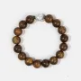 Natural Agarwood Bracelet for Women and Men – Handcrafted Spiritual Wood Bracelet for Daily Wear, Meditation