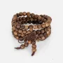 Natural Agarwood Calming Bracelet – Handcrafted Gift of Grounding Energy for Meditation, Daily Wear