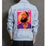 Nipsey Hussle Jean Jacket for Men – Gift for Music Fans – Birthday Present