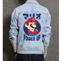 Pac-man Denim Jacket for Men - Gift for Retro Gaming Fans - Christmas Gift