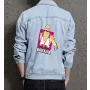 Retro Baraha Denim Jacket for Men - Gift for Vintage Enthusiasts - Christmas Present