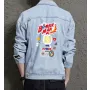 Retro Bommer Man Denim Jacket for Men - Gift for Video Game Fans - Christmas Gift