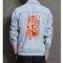 Retro Duck Hunt Denim Jacket for Men – Gift for Retro Gamers – Holiday Season