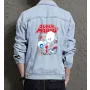 Retro Mario Denim Jacket for Men - Gift for Gamers - Christmas Gift