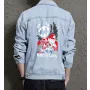 Retro Mario Denim Jacket for Men – Gift for Gaming Fans – Christmas Present