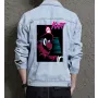 Retro Mario Denim Jacket for Men – Gift for Video Game Fans – Christmas Gift