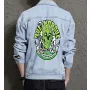 Rue Morgue Jean Jacket for Men – Gift for Streetwear Fans – Birthday Present