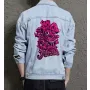 Shound the Sirens Jean Jacket for Men – Gift for Music Fans – Birthday Present