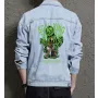 Soul King Brook Jean Jacket for Men – Gift for Anime Fans – Christmas Gift