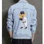Teddy Baseball Jean Jacket for Men – Gift for Teen Boys – Birthday Present