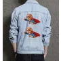 Teddy Be Your Ownhero Jean Jacket for Men – Gift for Streetwear Fans – Birthday Present