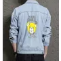 Teddy Bear Jean Jacket for Men – Gift for Streetwear Fans – Christmas Gift