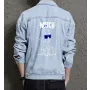 Teddy Bear Jean Jacket for Men – Gift for Streetwear Fans – Christmas Gift