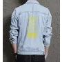 Teddy Bear Jean Jacket for Men – Gift for Streetwear Fans – Christmas Gift