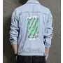 Teddy Bear Jean Jacket for Men – Gift for Streetwear Fans – Birthday Present