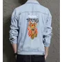 Teddy Bear Jean Jacket for Men – Gift for Streetwear Fans – Christmas Gift