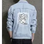 Teddy Bear Jean Jacket for Men – Gift for Teen Boys – Christmas Gift