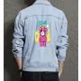 Teddy Bear Jean Jacket for Men – Gift for Teen Boys – Christmas Gift