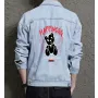 Teddy Bear Jean Jacket for Men – Gift for Teen Boys – Christmas Gift