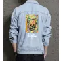 Teddy Bear Jean Jacket for Men – Gift for Teen Boys – Christmas Gift