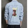Teddy Bear Jean Jacket for Men – Gift for Teen Boys – Christmas Gift