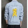 Teddy Bear Jean Jacket for Men – Gift for Teen Boys – Christmas Gift