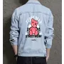 Teddy Bear Jean Jacket for Men – Gift for Teen Boys – Christmas Gift