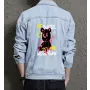 Teddy Bear Jean Jacket for Men – Gift for Teen Boys – Christmas Gift