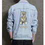 Teddy Bear Jean Jacket for Men – Gift for Teen Boys – Christmas Gift