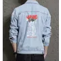 Teddy Bear Jean Jacket for Men – Gift for Teen Boys – Christmas Gift