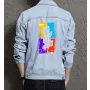 Teddy Bear Jean Jacket for Men – Gift for Teen Boys – Christmas Gift