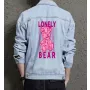 Teddy Bear Jean Jacket for Men – Gift for Teen Boys – Christmas Gift