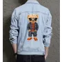 Teddy Boss Jean Jacket for Men – Gift for Streetwear Fans – Christmas Gift