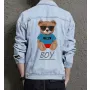 Teddy Cool Jean Jacket for Men – Gift for Streetwear Fans – Christmas Gift