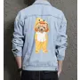 Teddy Duck set Jean Jacket for Men – Gift for Streetwear Fans – Christmas Gift