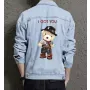 Teddy I got You Jean Jacket for Men – Gift for Streetwear Fans – Christmas Gift